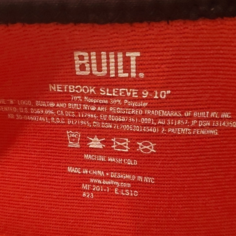 Built Netbook Sleeve for 9-10" - Picture 3 of 5